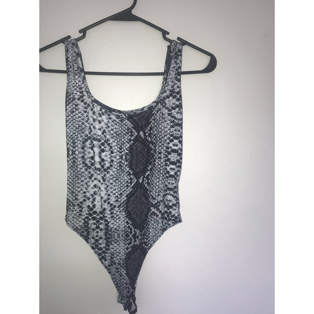 A nakeprint Bodysuit